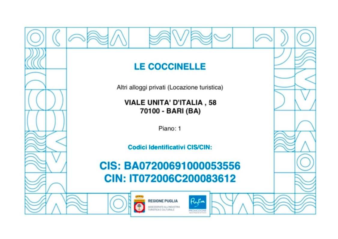B&B Le Coccinelle Bari Exteriér fotografie